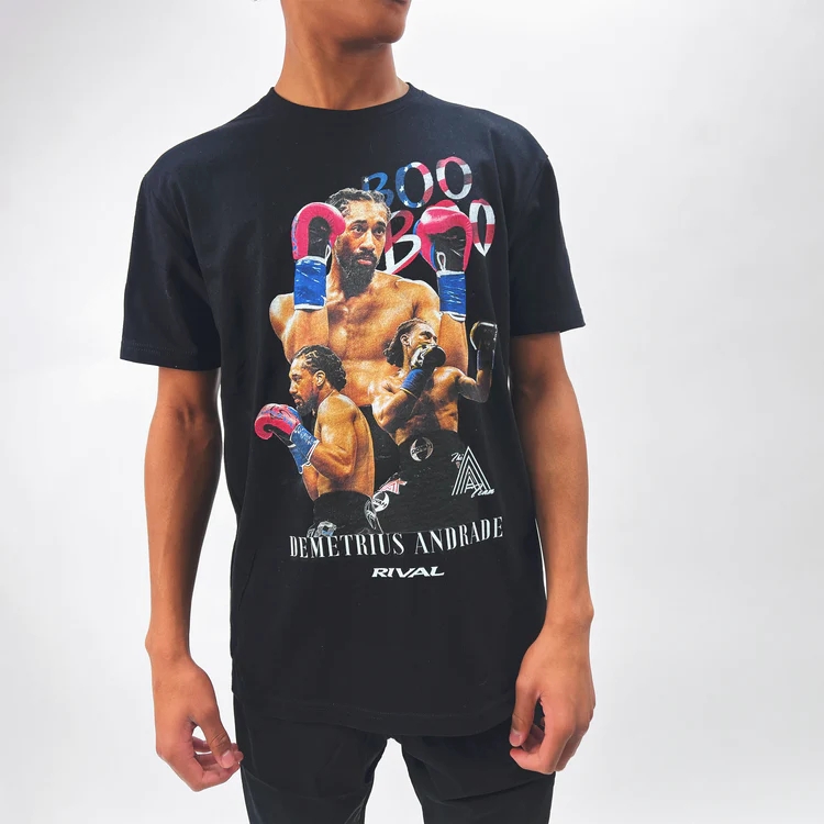 RIVAL DEMETRIUS BOO BOO ANDRADE 拳击训练成人 棉T恤拳击服