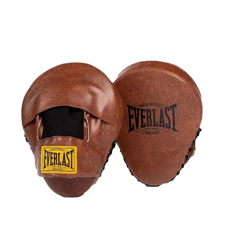EVERLAST 1910 FOCUS MITTS拳击手靶散打格斗跆拳道泰拳训练拳靶