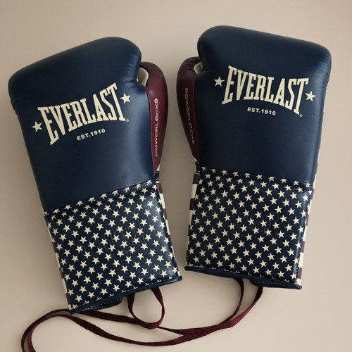 EVERLAST  Powerlock OG Pro16OZ美国限量版训练格斗拳套拳击手套
