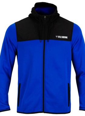 TITLE ACTIVATE ZIPPERED拳击服格斗休闲训练运动帽衫夹克卫衣