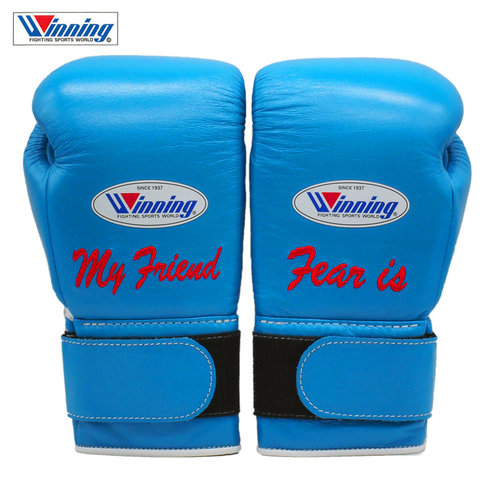 WINNING BOXING高端职业拳击格斗泰拳比赛训练拳套手套私人定制