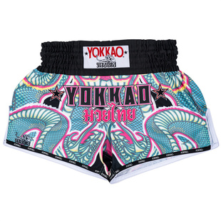 YOKKAO 140-1 蛇纹泰拳短裤拳击散打训练泰拳散打格斗训练拳击服