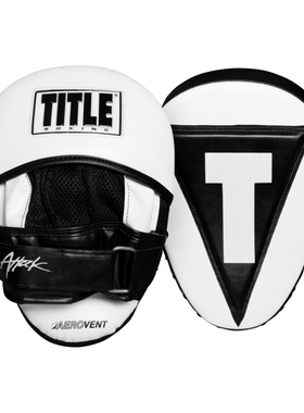 TITLE ATTACK BIG-T PUNCH MITTS 标题攻击大T手靶拳靶训练靶