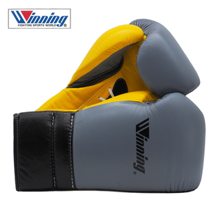 WINNING ウイニング比赛训练拳击手套 定制款井上尚弥同款灰黑黄