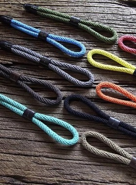 cam-in棉织相机手腕带适用索尼黑卡系列理光GR3佳能sx740G7X3手绳