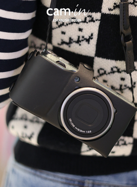 cam-in理光GR4保护套GR3XHDF皮套swift复古保护壳便携包gr3相机套