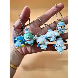 三丽鸥守护天使kitty玉桂狗帕奇狗半鱼人造型挂件