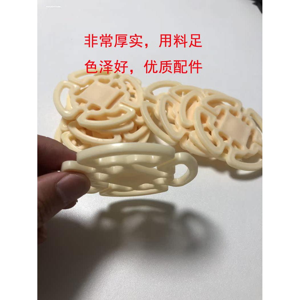 适配汽车坐垫扣座套梅花盘金属挂钩子座垫椅配件辅料卡片固定卡盘