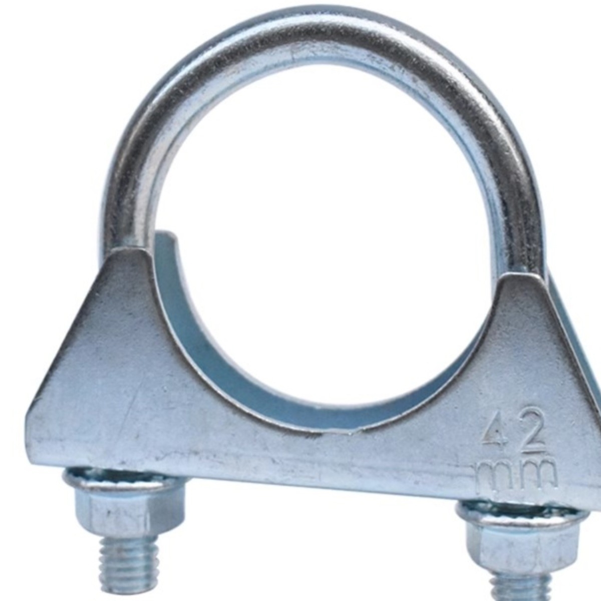 不锈钢304排气管U型卡箍镀锌强力固定抱箍/消音器管卡管夹箍管箍\