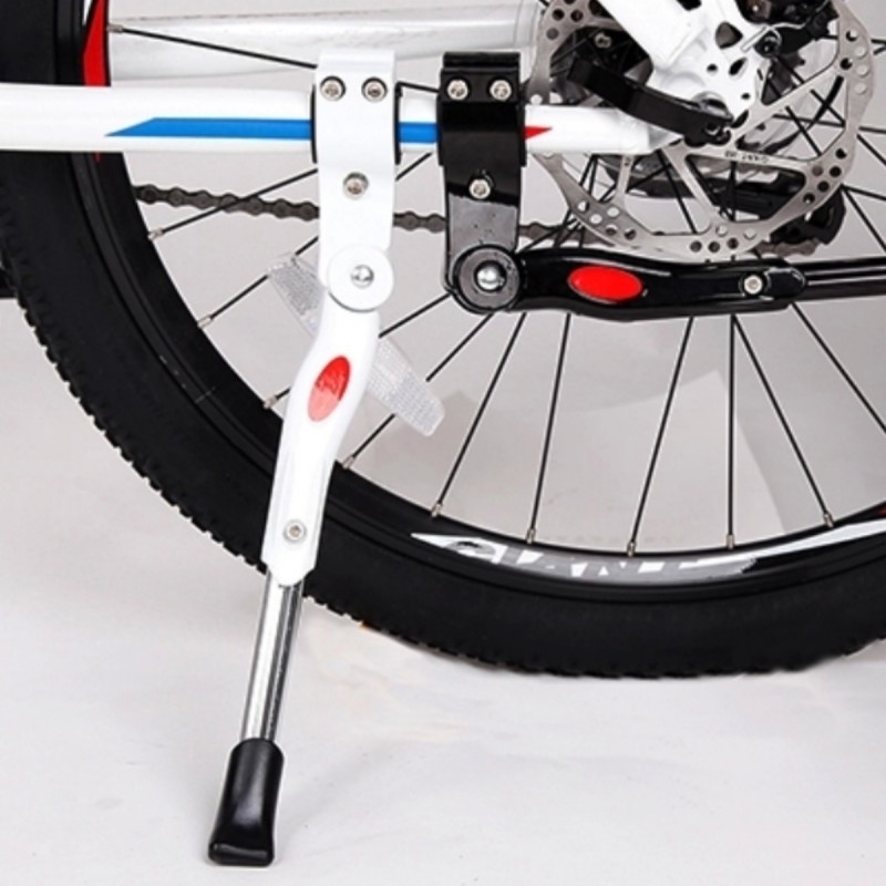 山地车脚撑自行车停车架铝合金边支撑单车后支山地车侧支撑梯包邮