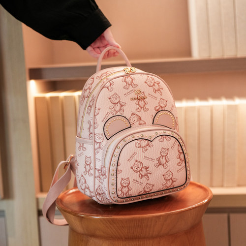 北包包2025新款软皮双肩包