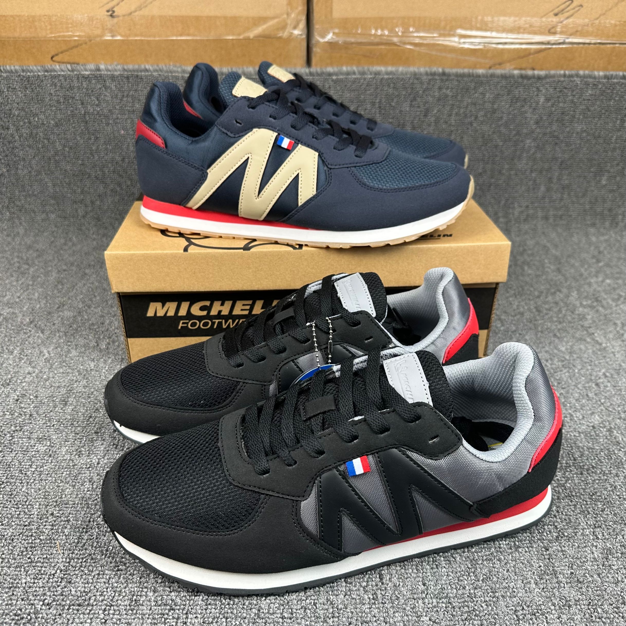 米其lin外贸春秋休闲运动鞋网面