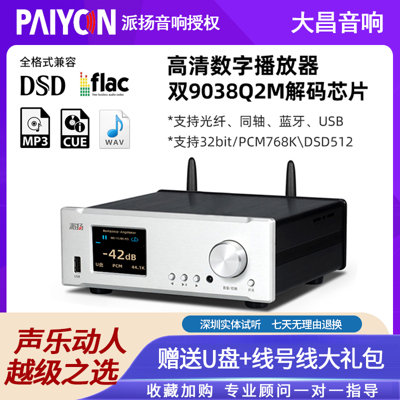 派扬DPA-1数字转盘音频播放器