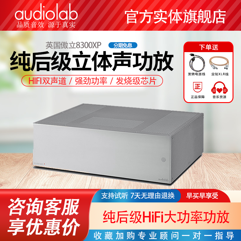 8300XP双声道傲立纯后级功放