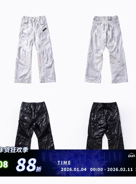 FVVO Glossy Multi-Angle Patchwork Pants 多面分割机长亮面长裤