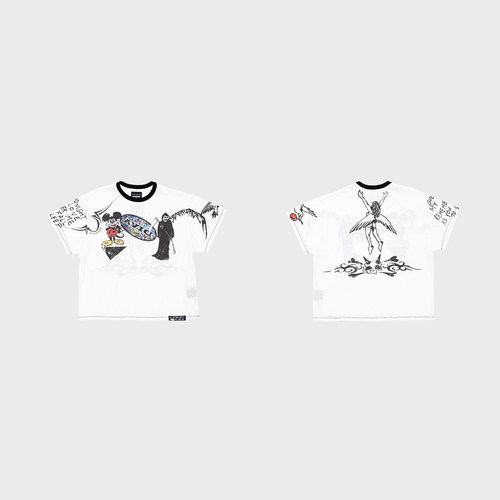 FVVO Parody Graphic Ringer Tee