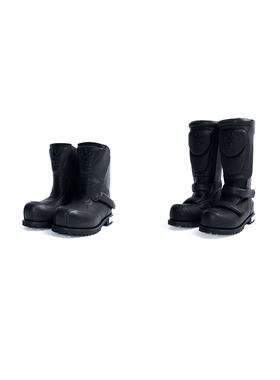 FVVO Armored Leather Mid Boots 装甲皮革高筒靴