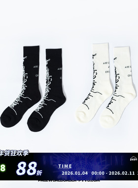 FVVO “ ART IS NOT A CRIME ” SOCKS  提花机织长袜