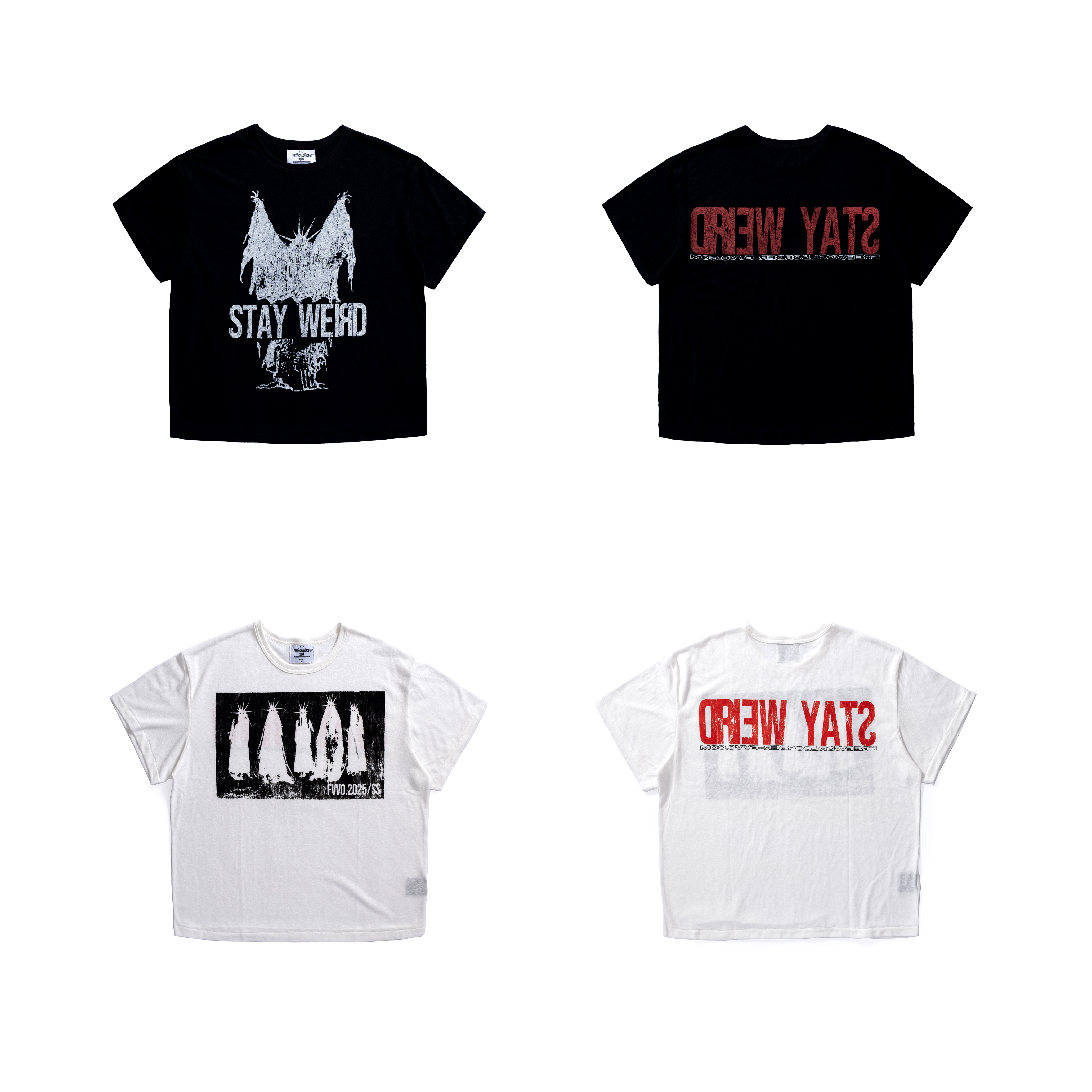 FVVO “PUNK PES”  T-Shirt 朋克版绘印花T恤