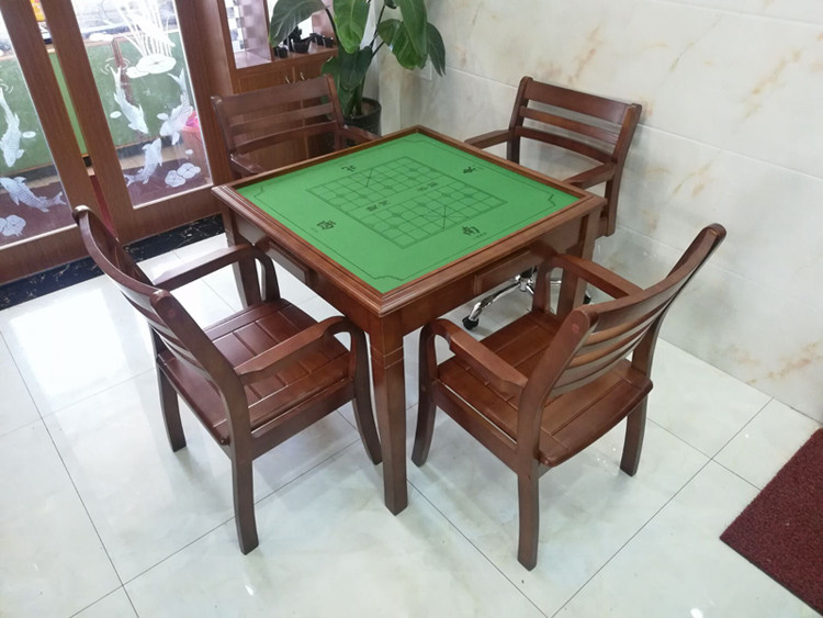 &简约现代实木麻将桌餐桌椅组合两用小户型吃饭桌折叠棋牌桌正方|ruв категории жилой мебели, Таблица класса, Маджонг - от Buy2taobao.com для оказания профессиональной услуги покупки агента Taobao