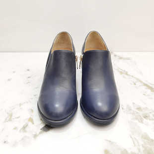 AS清仓头层牛皮粗跟皮鞋软底软面鞋al80141