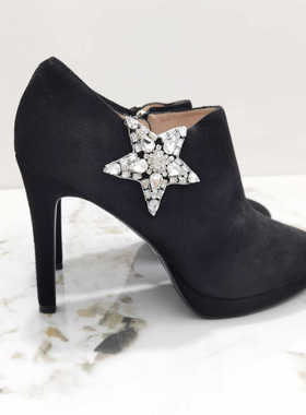 AS清仓时尚百搭休闲牛反绒皮尖头黑色侧拉高跟细跟单鞋女al70148