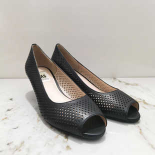 AS断码清仓真皮女脚洞洞鞋软底浅口鱼头凉鞋镂空夏季皮鞋am80152