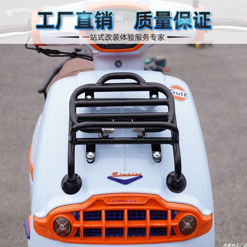 龙嘉维多利亚前书包架改装前货架