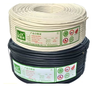 联嘉祥RVV3 纯铜国标电线电缆3芯软护套电源线 2.5平方电源线