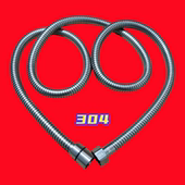 304不锈钢花洒软管淋浴雨喷头连接管通用热水器出水加密洗澡管子