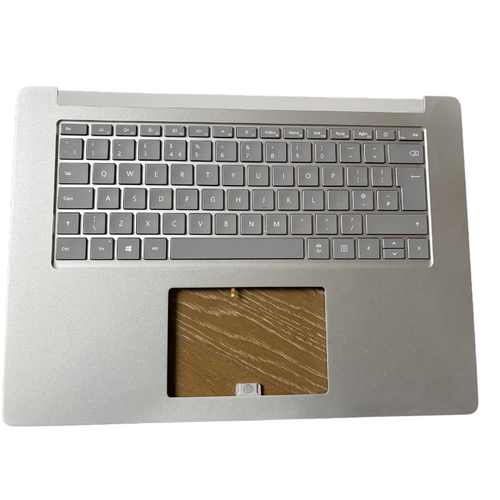 原装surface laptop 3/4/5键盘c壳1867 1868 1951 C壳 银灰色