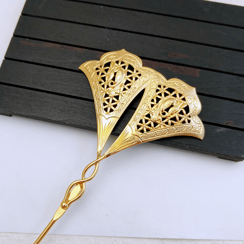 DIY银杏叶发簪242X100mm发饰