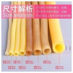 止血带乳胶管弹力橡皮管高弹性弹弓橡皮筋橡胶管加厚输液管压脉带