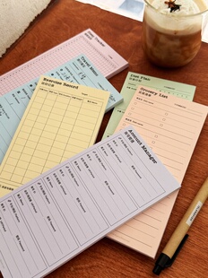 2张共12p 每款 屿鱼文创无粘性拍纸本便签本试用装 ：6款