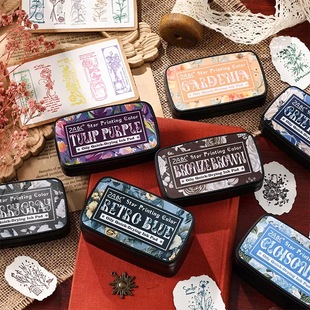 需要搭配印章使用 附着力更强 屿鱼文创 油性印泥