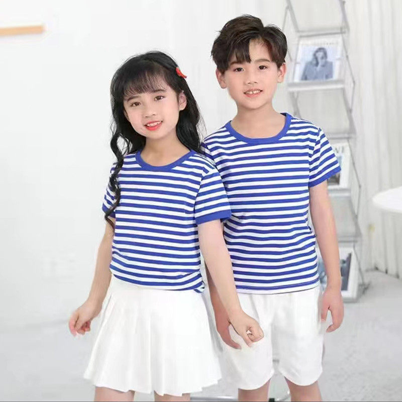 儿童海魂衫小海军演出服合唱服红星闪闪雷锋表演服运动会衣服男女