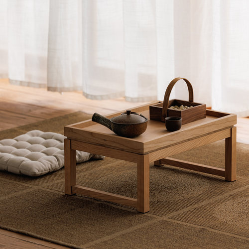 以山实木新中式樱桃木/黑胡桃木