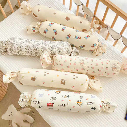 新生儿安抚防惊跳侧睡靠背糖果枕