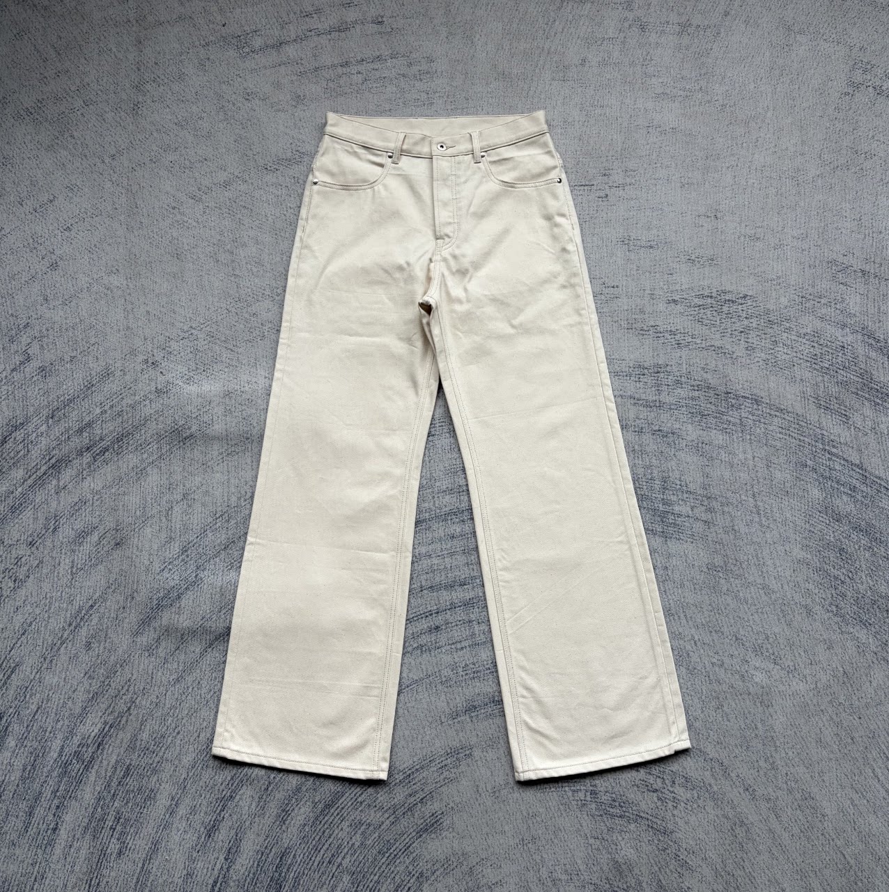 thumbnail for Fyredwrld Original White Slightly Flared Pants 'Extra Long'