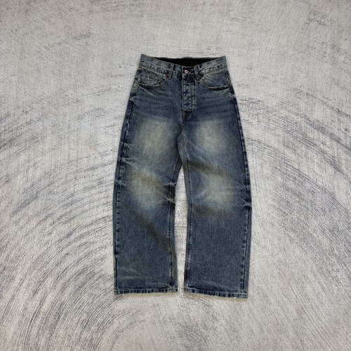 Fyredwrld超重洗水红边布牛仔『16OZ』