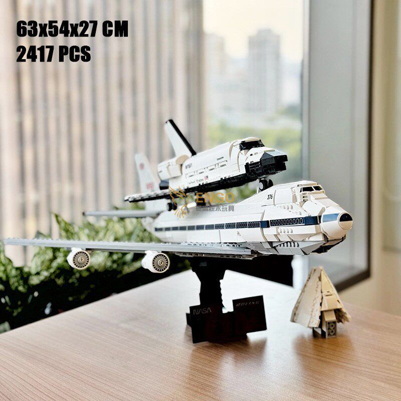 NASA波音747发现号火箭拼装积木