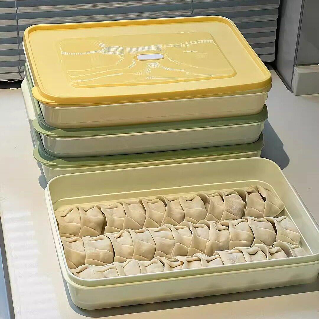 水饺收纳盒冰箱用冷冻盒