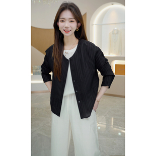 显瘦休闲桑蚕丝衬衫 桑弹绉 洋气时尚 S6123 2025年新款