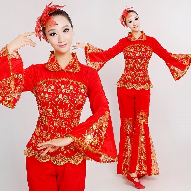 军鼓服套装长袖乐队表演服腰鼓队服装团队演出打鼓服秋冬装女大码在类目 女装/女士精品, 唐装/民族服装/舞台服装, 民族服装/舞台装中 - 来自Buy2taobao.com提供专业的淘宝代购服务