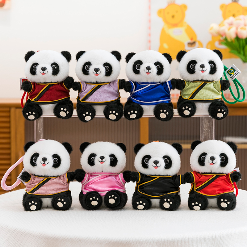 可爱国风熊猫公仔玩偶毛绒玩具