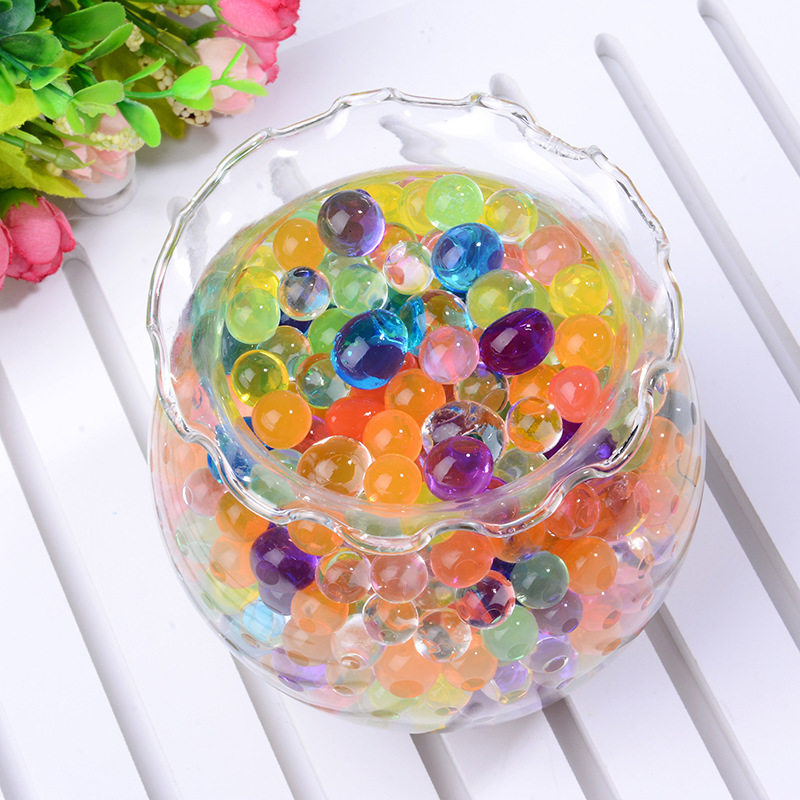水宝宝玩具水精灵吸水珠水晶珠珠生长豆海绵宝宝海洋生物球泡大珠