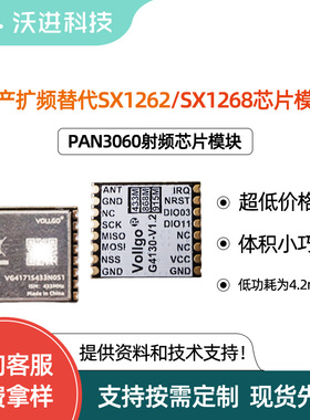 PAN3060 无线射频模块国产IC 433/868/915M小尺寸低成本远距离
