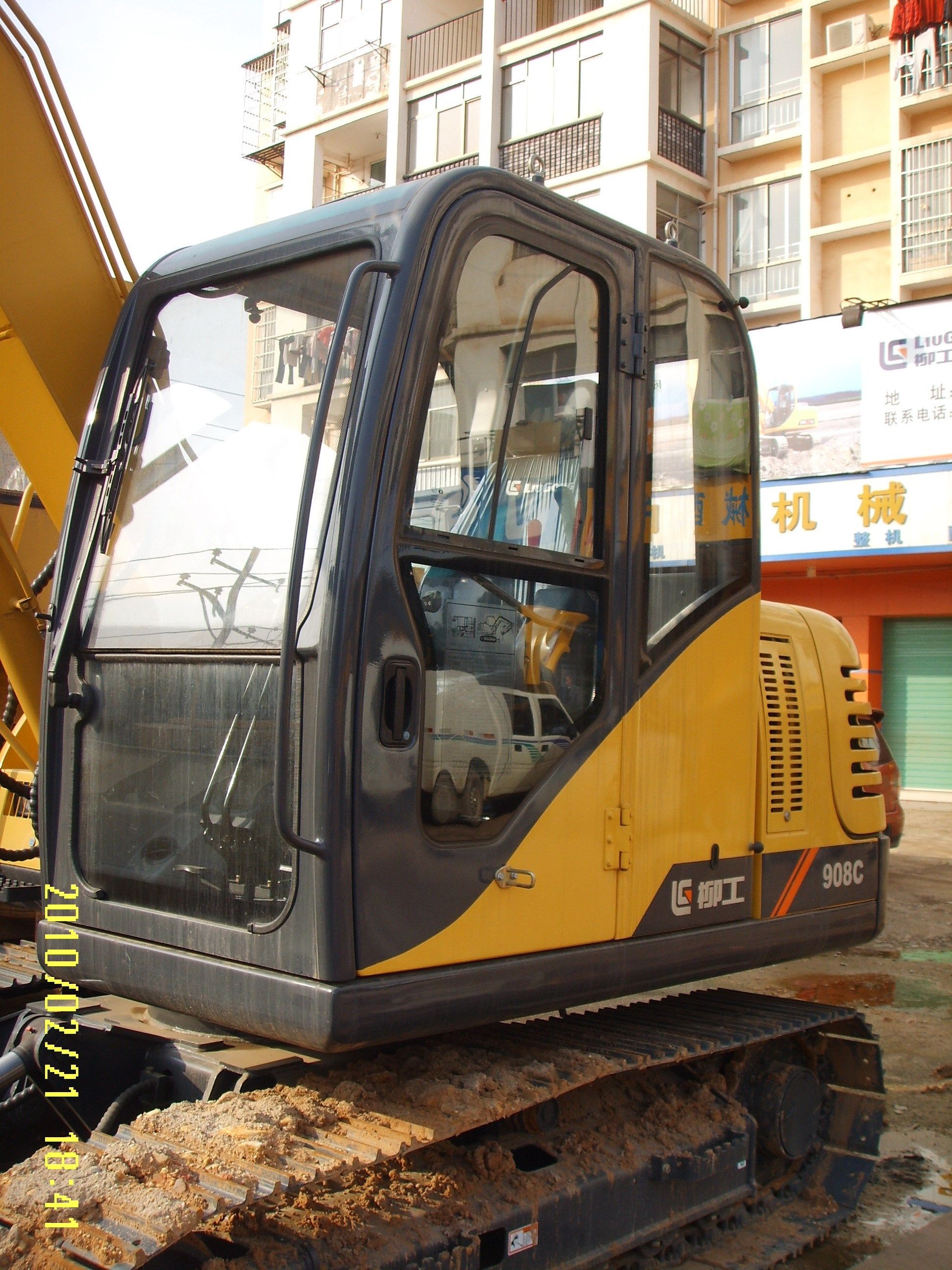 柳工挖掘机玻璃 柳工908c前挡前下左后侧右大后挡天窗整片门