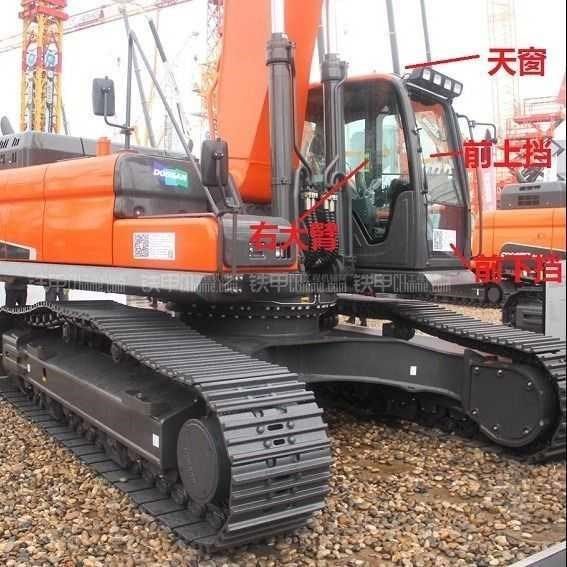 【斗山】斗山dx420-9挖机玻璃挡风前后天窗门玻不包邮发物流