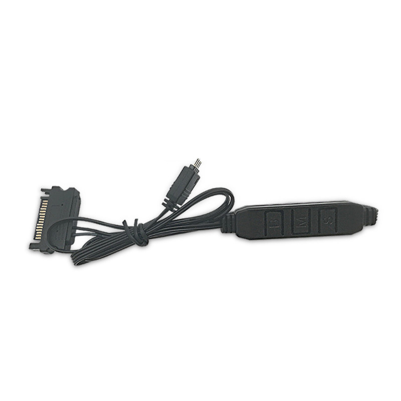 LIMIN COMPUTER CASE RGB MAGIC FAN LIGHTING CONTROLLER WIRE CONTROL HUB SATA LARGE 4P 12V 5V